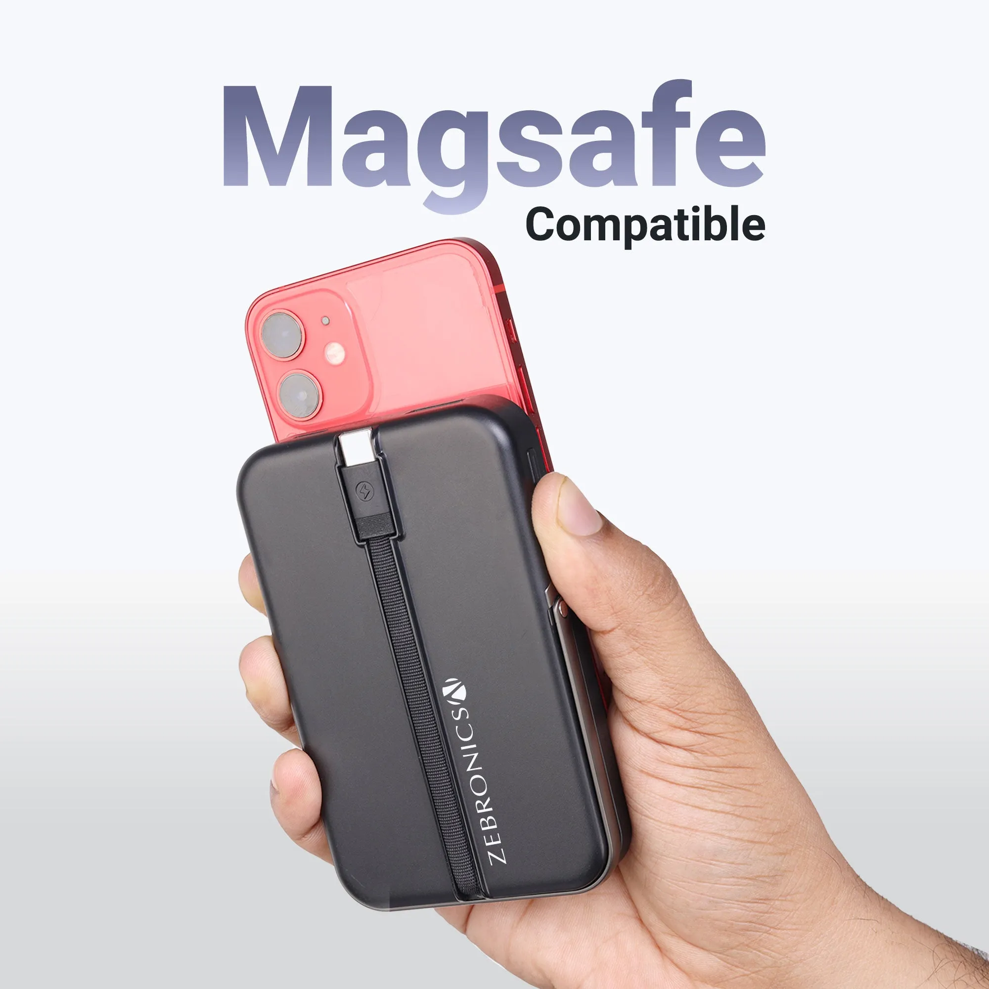 ZEBRONICS Power Bank 10000 mAh Magnetic Output (MW67) view 5